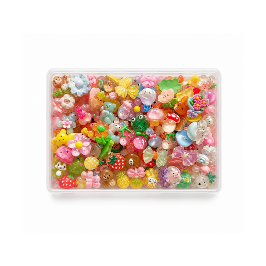Assorted Cute Flatback Resin Charms